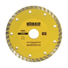 Диск алмазный Biber 70203 Турбо Стандарт 125 мм