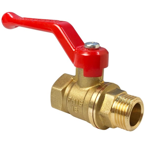 Кран латунный шаровой Valfex.215.LR1 11Б27фт1М DN 50 PN 25 муфта-штуцер рычаг