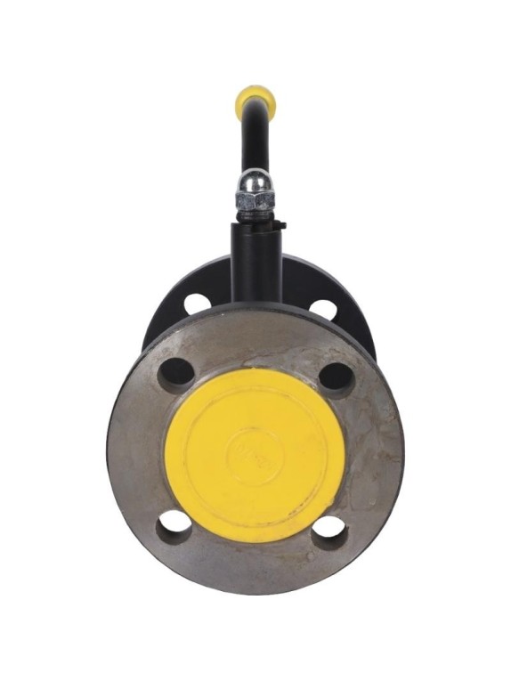 Кран стальной шаровой цельносварной DN 25 PN 40 160мм полнопроходной фланцевый с ручкой Broen Ballomax