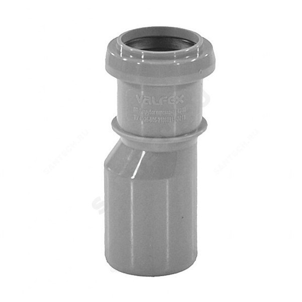 Переход эксцентрический серый PP-H BASE VALFEX