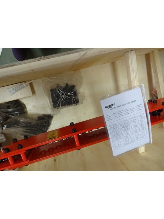 ТАЛЬ ЦЕПНАЯ С ДВУМЯ КРЮКАМИ OCALIFT 2Т 6М