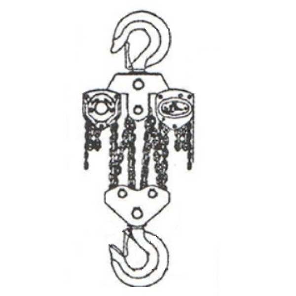 ТАЛЬ РУЧНАЯ   ШЕСТЕРЕННАЯ СТАЦИОНАРНАЯ  20 x 3 Г.П. 20 Т В.П. 3 М  (САМАРА)