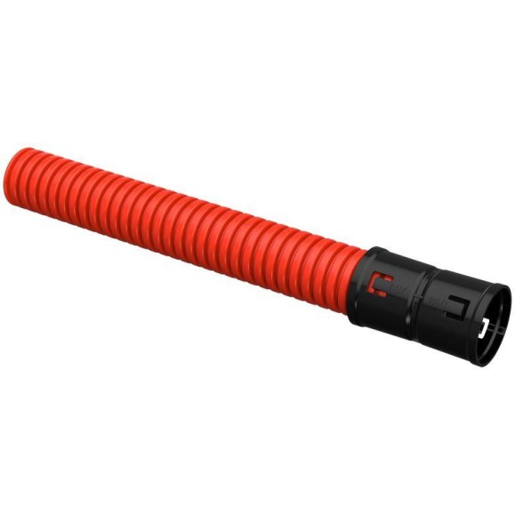 Труба гофрированная двустенная ПНД гибкая d40мм с муфтой красн. (уп.50м) IEK CTG12-040-K04-050-R Труба гофрированная двустенная ПНД гибкая d40мм с муфтой красн. (уп.50м) IEK CTG12-040-K04-050-R
