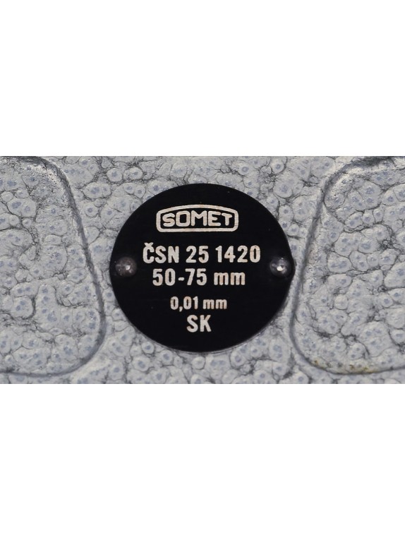 Микрометр МК-  75 0,01 (Чехия) Somet