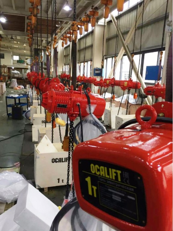 ТАЛЬ ЦЕПНАЯ ПЕРЕДВИЖНАЯ OCALIFT 01-01s  1Т 12М