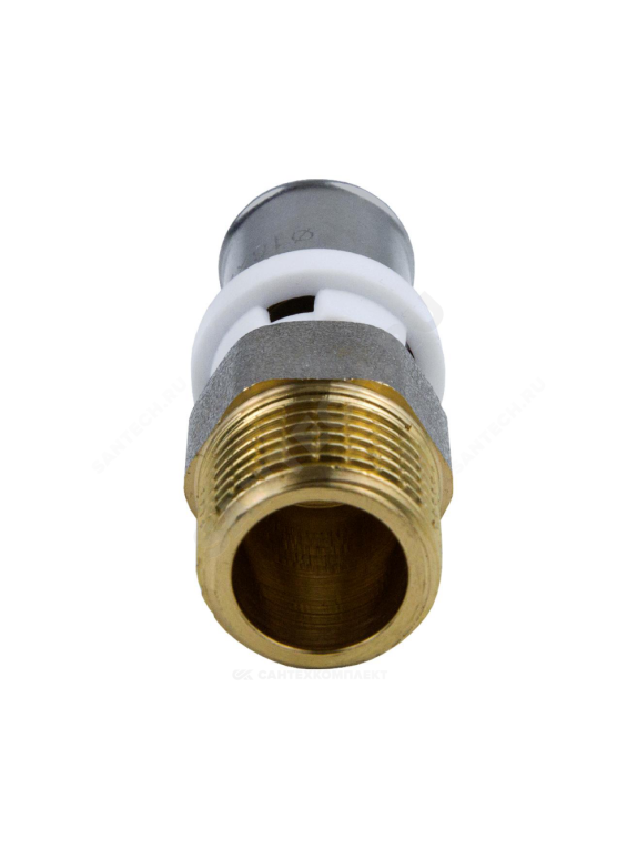 Муфта МП латунь никель пресс НР ГОСТ 32415-2013 8001 Aquasfera