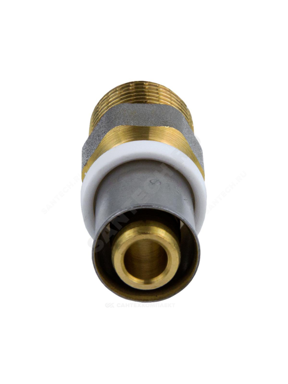 Муфта МП латунь никель пресс НР ГОСТ 32415-2013 8001 Aquasfera