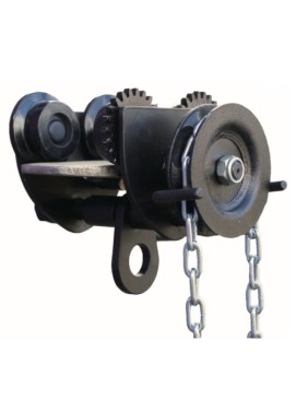 ТЕЛЕЖКА С ЦЕПНЫМ ПРИВОДОМ GCL610 LB 2Т*6М Ш.Б. 100 - 150ММ