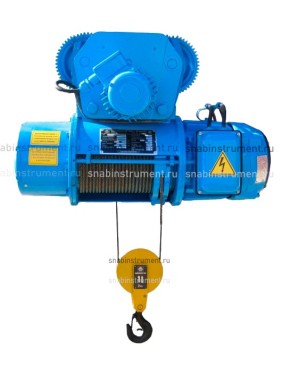 Таль электрическая передвижная 13 T10 522 г.п. 3.2 т; в.п. 9 м; полиспаст 2/1; ск. пер. 20 м/мин; ск. под. 8 м/ мин; Темп. реж. -20 + 40;  У3; Напряжение 380 В; Класс защ. IP 54; Подвесной пульт управления.