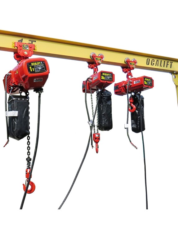 ТАЛЬ ЦЕПНАЯ СТАЦИОНАРНАЯ СКОРОСТНАЯ OCALIFT H003-01S 0,3Т 3М