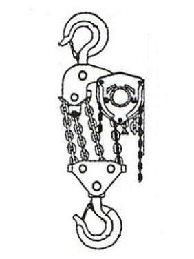 ТАЛЬ РУЧНАЯ   ШЕСТЕРЕННАЯ СТАЦИОНАРНАЯ  5 x 6 Г.П. 5 Т В.П. 6 М  (САМАРА)