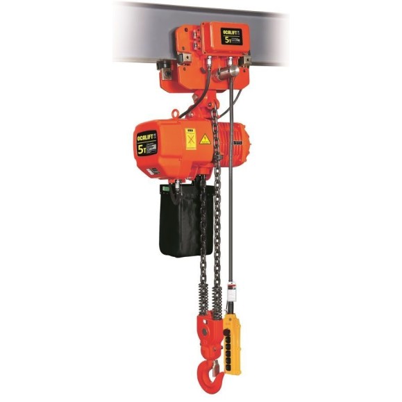 ТАЛЬ ЦЕПНАЯ ПЕРЕДВИЖНАЯ OCALIFT 05-02s  5Т 4.5М