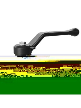 Кран латунный шаровой DN 15 PN 16 под манометр G1/2''-М20х1,5'' муфта-муфта рычаг LD Pride