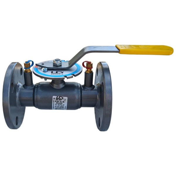 Кран стальной шаровой цельносварной DN 100 PN 16 330мм стандартнопроходной фланцевый с ручкой LD Energy Regula