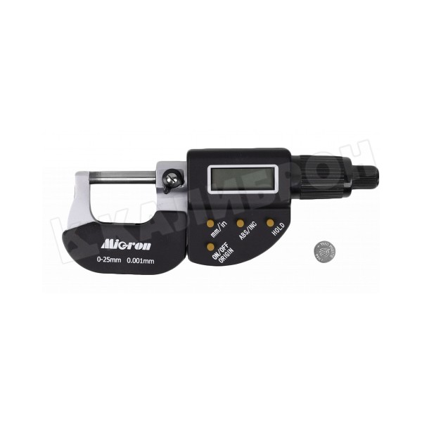 Микрометр электронный цифровой МКЦ-25 0.001 мм Micron Pro с поверкой