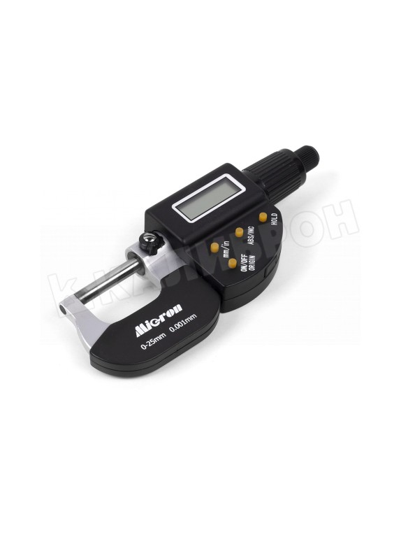 Микрометр электронный цифровой МКЦ-25 0.001 мм Micron Pro с поверкой