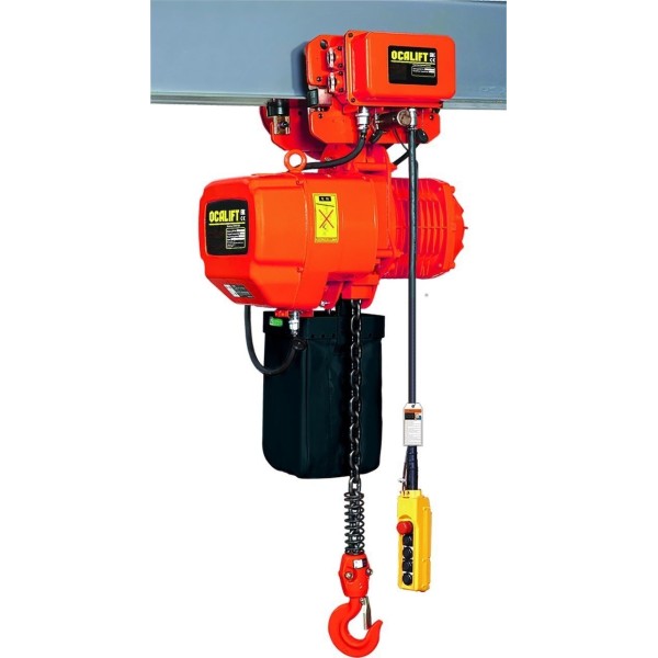 ТАЛЬ ЦЕПНАЯ ДВУХСКОРОСТНАЯ ПЕРЕДВИЖНАЯ OCALIFT 01-01D 1 Т 6М