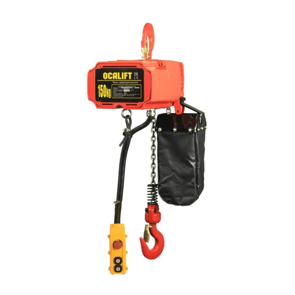 ТАЛЬ ЦЕПНАЯ СТАЦИОНАРНАЯ СКОРОСТНАЯ OCALIFT H0015-01S 0,15Т 3М