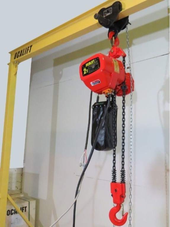 ТАЛЬ ЦЕПНАЯ СТАЦИОНАРНАЯ OCALIFT 02-02S 2Т 12М