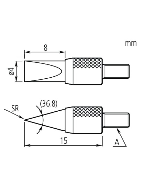Наконечник твердосплавный 120067 Mitutoyo