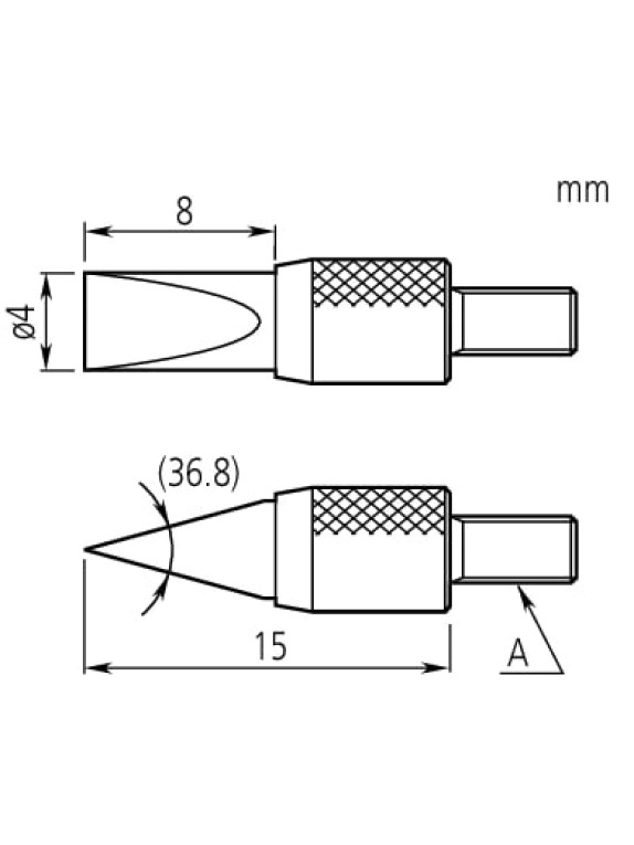 Наконечник твердосплавный 120067 Mitutoyo