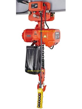 ТАЛЬ ЦЕПНАЯ ДВУХСКОРОСТНАЯ ПЕРЕДВИЖНАЯ OCALIFT 05-02DT 5 Т 6М