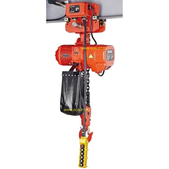 ТАЛЬ ЦЕПНАЯ ДВУХСКОРОСТНАЯ ПЕРЕДВИЖНАЯ OCALIFT 05-02DT 5 Т 6М ТАЛЬ ЦЕПНАЯ ДВУХСКОРОСТНАЯ ПЕРЕДВИЖНАЯ OCALIFT 05-02DT 5 Т 6М