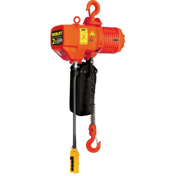 ТАЛЬ ЦЕПНАЯ СТАЦИОНАРНАЯ OCALIFT 02-01S 2Т 6М
