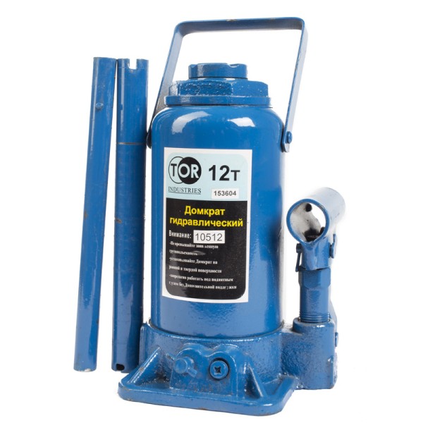 Домкрат гидравлический TOR ДГ-12 г/п 12,0 т, шт