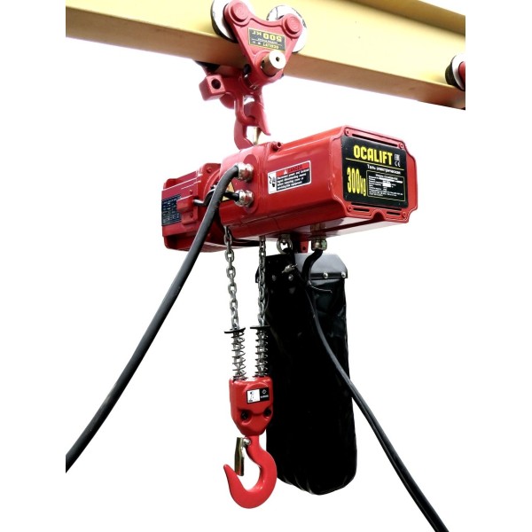 ТАЛЬ ЦЕПНАЯ СТАЦИОНАРНАЯ СКОРОСТНАЯ OCALIFT H003-01S 0,3Т 3М