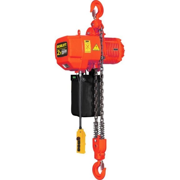 ТАЛЬ ЦЕПНАЯ СТАЦИОНАРНАЯ OCALIFT 02-02S 2Т 4.5М
