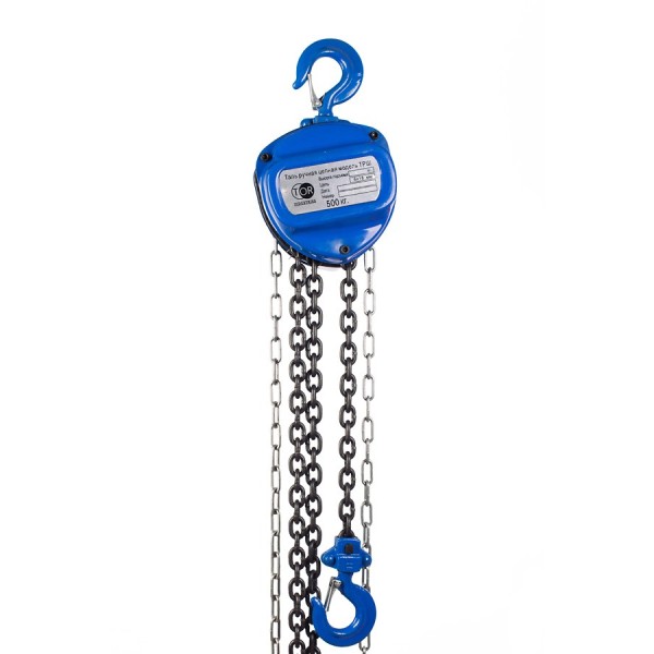 ТАЛЬ РУЧНАЯ ШЕСТЕРЕННАЯ TOR ТРШ (C) 0,5ТХ3М