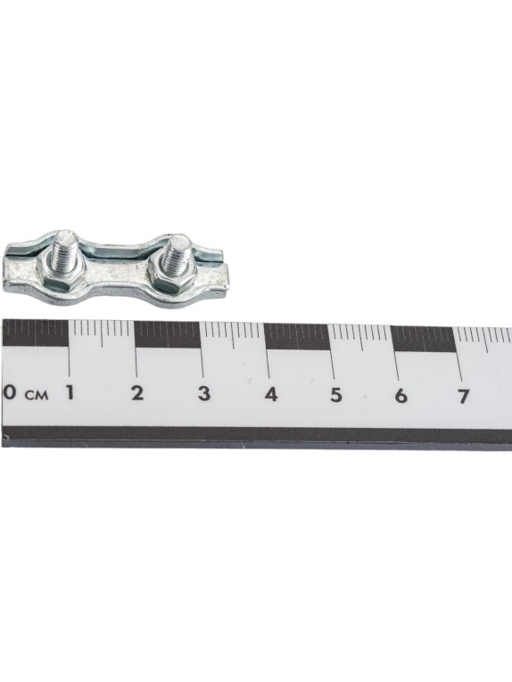 Зажим для троса Невский Крепеж Duplex, 2 мм 2 шт 801037