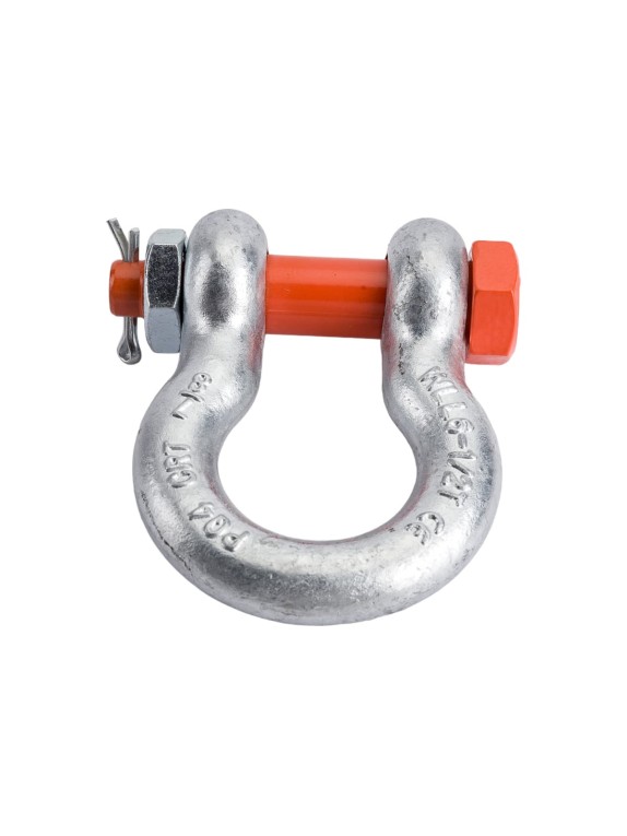 Такелажная омегообразная скоба со шплинтом HAKLIFT грузоподъемность 6,5 т SAK65PLBP