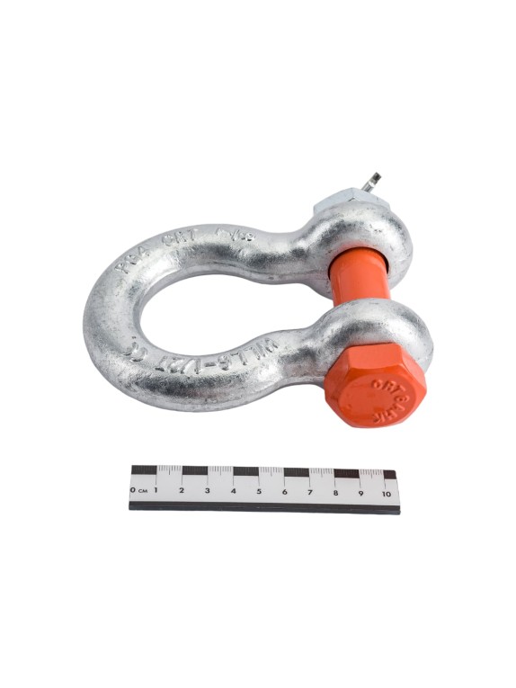 Такелажная омегообразная скоба со шплинтом HAKLIFT грузоподъемность 6,5 т SAK65PLBP