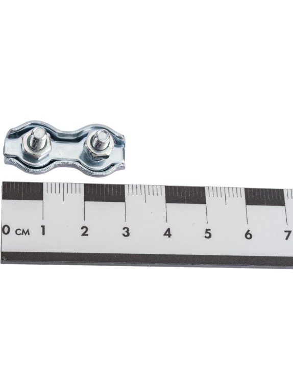 Зажим троса Госкреп Dupleх, 2 мм (2 шт) 7-0011010