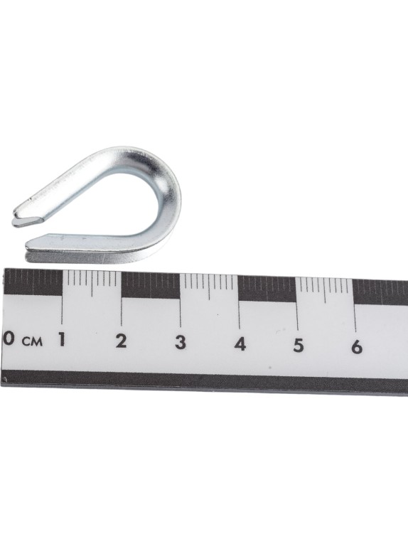 Коуш для стальных канатов КРЕП-КОМП DIN 6899 м3 20шт кск3мф