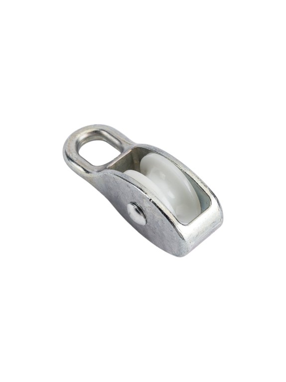 Одинарный блок для троса Tech-Krep оцинк. нейлон.шкив 30мм 125327