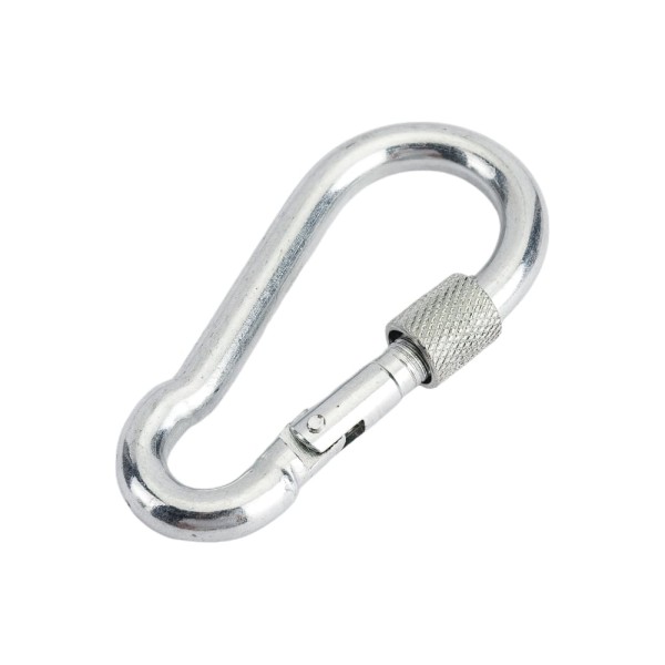 Пожарный карабин с фиксат. КРЕП-КОМП DIN 5299 D м8 25шт кпф8ф