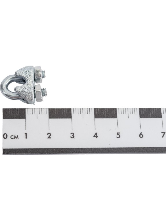 Канатный зажим КРЕП-КОМП DIN 741 м3 250шт зк3ф