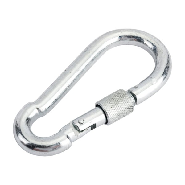 Пожарный карабин с фиксат. КРЕП-КОМП DIN 5299 D м10 15шт кпф10ф