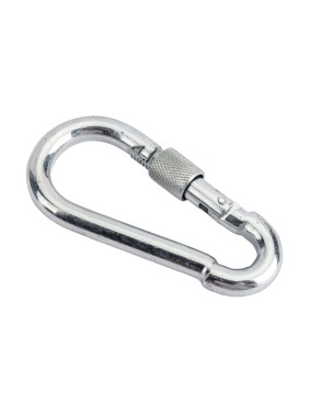 Пожарный карабин с фиксат. КРЕП-КОМП DIN 5299 D м10 15шт кпф10ф