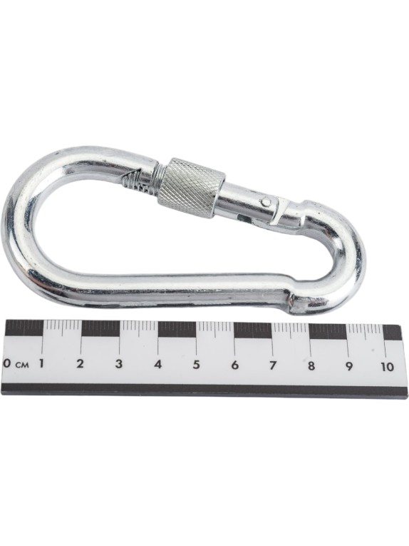 Пожарный карабин с фиксат. КРЕП-КОМП DIN 5299 D м10 15шт кпф10ф