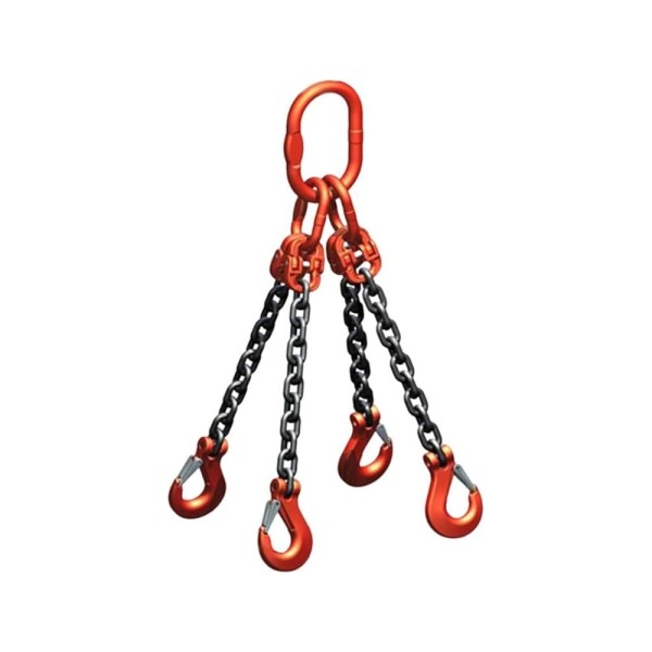 Цепной строп ООО Пкф ГрузоподъемТехоснастка 4СЦ 17/3000 укороченный крюк 3004