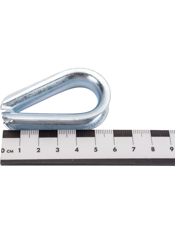 Коуш для стальных канатов КРЕП-КОМП DIN6899 м10 25шт кск10ф