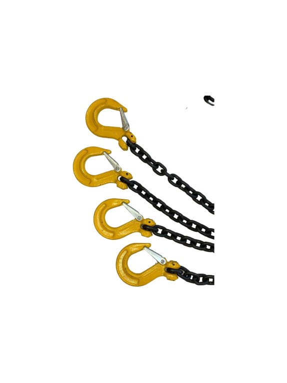 Цепной четырехветвевой строп ТРАСТ 4сц, 11,2 тн, 3500 мм, 8 класс 4687203698737