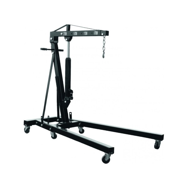 Гидравлический кран Forsage 2т складной, высота подъема 2200мм, длина стрелы:1000-1570мм f-t32002x 52441