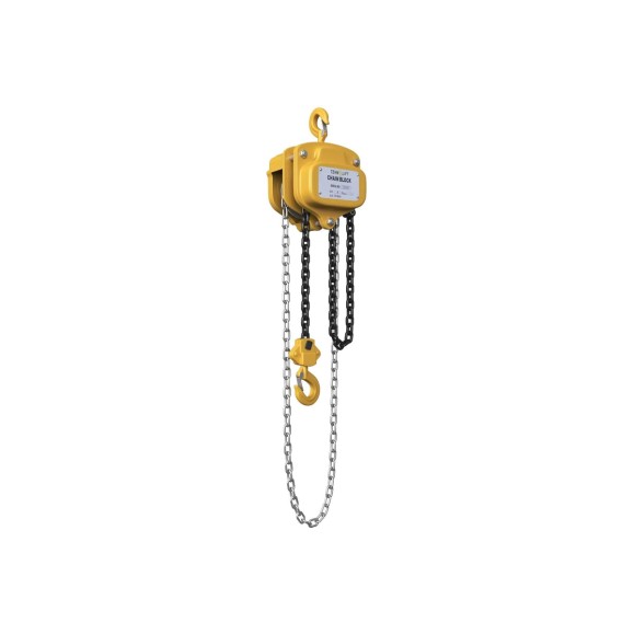 Цепная таль TEHNOLIFT HS-A20 ручная, 2 т, L=6 м 4687202157259