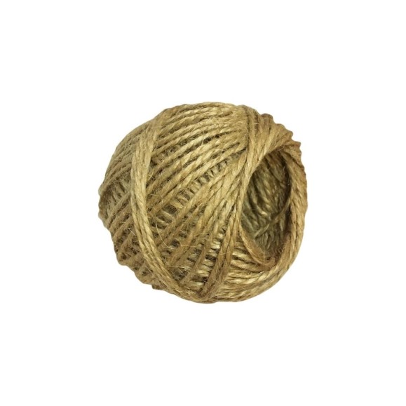 Джутовый шпагат Комус 1120 текс, 50 м, евробобна 1267424 Джутовый шпагат Комус 1120 текс, 50 м, евробобна 1267424