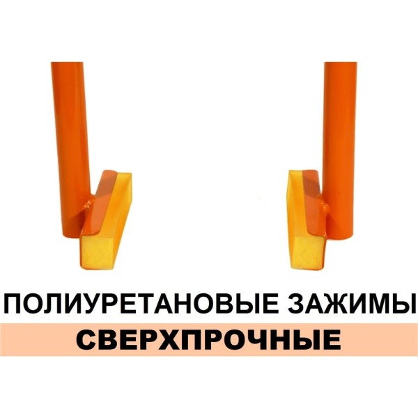 Полиуретановые зажимы для клещей ZAHVAT 2 шт. ЗПУ-2А80-ЗБК